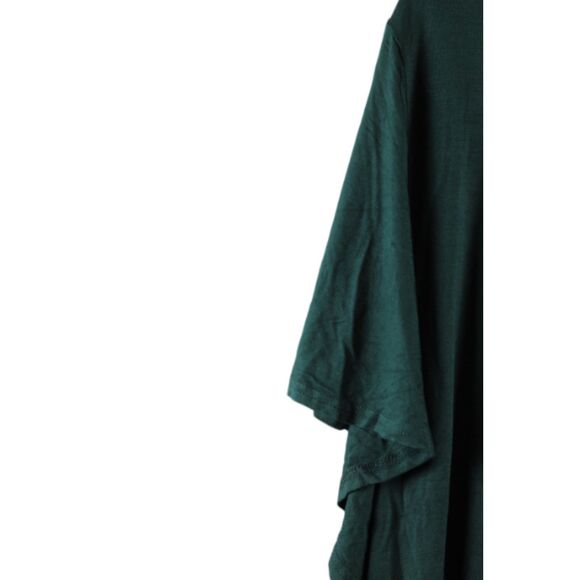 Koaiz Green Women's Tunic Top Blouse Short Sleeve Pullover Size 2XL 028 - Picture 3 of 6